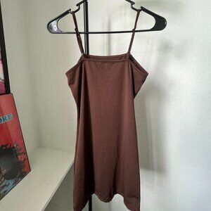 Anon. Women's Brown Dress
